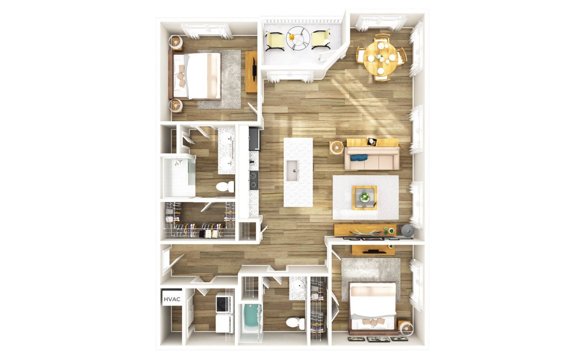 The Ritz floor plan